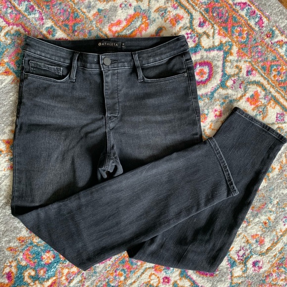 carbon denim jeans